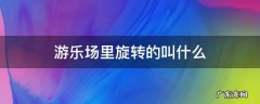 游乐场里旋转的叫什么 游乐场里有个旋转什么来着