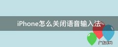 iPhone怎么关闭语音输入法 苹果手机怎么关闭输入语音