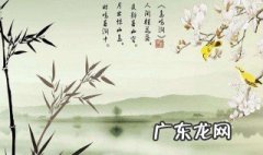 王维的鸟鸣涧写的是什么季节 王维《鸟鸣涧》写的是什么季节