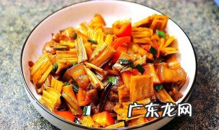 红烧腐竹怎么做的视频 红烧腐竹怎么做的