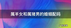 属羊女和属猪男的婚姻配吗 属猪女跟属羊男的婚姻配吗