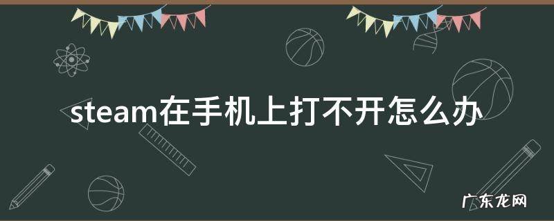 手机上面steam打不开怎么办 steam在手机上打不开怎么办