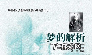 梦的解析作者 梦的解析作者简介及主要内容