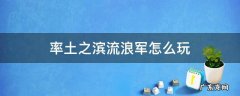 率土之滨流浪军怎么玩 率土之滨流浪军怎么玩视频