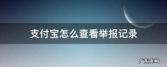 支付宝怎么查看举报记录 支付宝如何查看举报记录