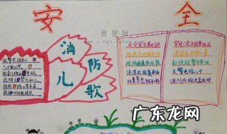 关于安全的手抄报内容 关于安全的手抄报内容和图