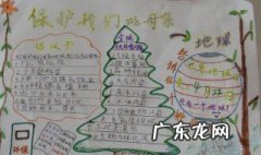 世界地球日手抄报内容100字 世界地球日手抄报内容