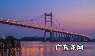 广州虎门大桥什么时候建的 广州虎门大桥什么时候建的桥