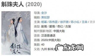 斛珠夫人剧情介绍 斛珠夫人剧情介绍电视猫