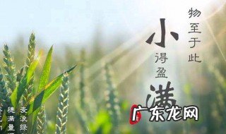 小满是什么意思啊 小满是什么季节 小满是什么意思啊