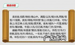 卖炭翁原文及翻译 卖炭翁原文及翻译注解