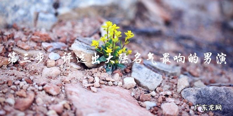 谁是大陆名气最响的男演员?真正的演艺巨头!