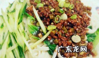 炸酱面做法大全家常 炸酱面的家常做法及材料