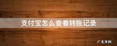 支付宝怎么查看转账记录 支付宝怎么查看转账记录的银行卡号