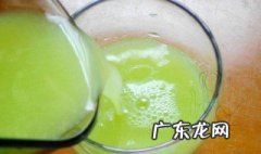 苦瓜汁敷脸的功效与作用图片 苦瓜汁敷脸的功效与作用