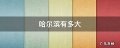 哈尔滨有多大 哈尔滨有多大面积和人口