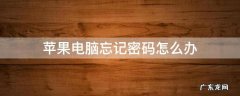 苹果电脑忘记密码怎么办系统无法让我登录 苹果电脑忘记密码怎么办