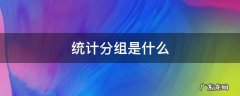 统计分组的基本方法 统计分组是什么