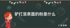 驴打滚外面的粉 驴打滚表面的粉是什么