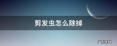 剪发虫怎么除掉硫磺皂 剪发虫怎么除掉