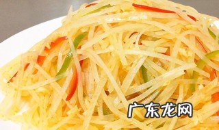 凉拌土豆丝 凉拌土豆丝的做法 最正宗的做法