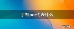 手机por代表什么 华为pro是什么意思