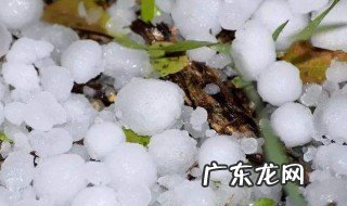 冰雹是什么季节下的 为什么冰雹在夏季出现