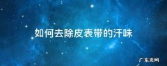皮表带的汗味怎么去除 如何去除皮表带的汗味
