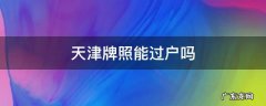 天津牌照能过户吗