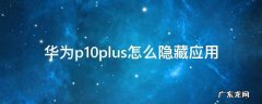 华为p10plus怎么隐藏应用程序 华为p10plus怎么隐藏应用