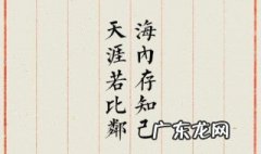 海内存知己天涯若比邻这个题材是什么 海内存知己天涯若比邻的作者是谁