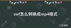swf怎么转换成mp4格式 swf转mp4