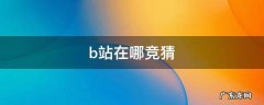 b站在哪竞猜 b站赛事竞猜