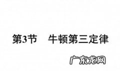 牛顿第三定律是什么 牛顿第三定律是什么时候学的