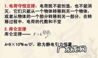 库仑定律是什么意思 库仑定律是什么