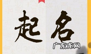 如何起姓名 姓名如何取名