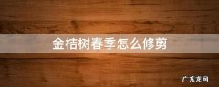 金桔树春天怎么修剪 金桔树春季怎么修剪