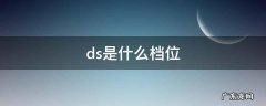 ds是什么档位 汽车ds是什么档位