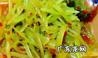 莴笋的做法? 莴笋的做法简单