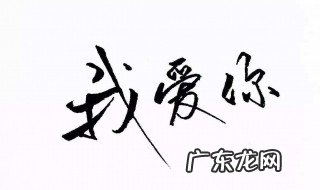 我爱你的表达方式 十种我爱你的表达方式