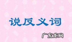 高大的反义词是什么 标准答案 高大的反义词