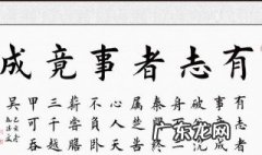 有志者事竟成的案例和理解 有志者事竟成的案例