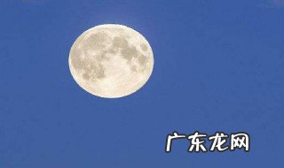 怎么拍月亮 怎么拍月亮照片清晰