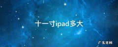 十一寸ipad是多大厘米 十一寸ipad多大