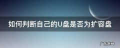 如何判断自己的U盘是否为扩容盘 怎么确定u盘是不是扩容盘