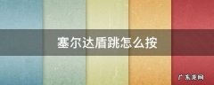 塞尔达盾跳怎么按 塞尔达盾跳按键