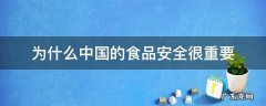 为什么中国的食品安全很重要英语作文 为什么中国的食品安全很重要