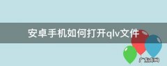 安卓手机如何打开.qlv文件 安卓手机如何打开qlv文件视频