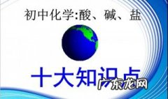 初中化学酸碱盐知识点 初中化学酸碱盐知识点总结归纳