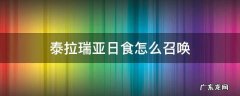 泰拉瑞亚日食怎么召唤 泰拉瑞亚日食怎么召唤物